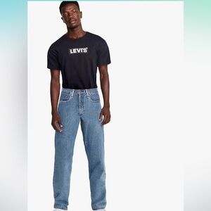 Levi's Men's 550 Relaxed Fit Jeans 42 Width  32 Length